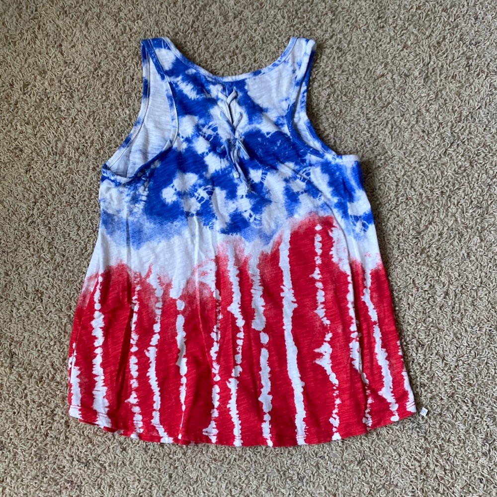 Size 16 kids 4th of July tank top